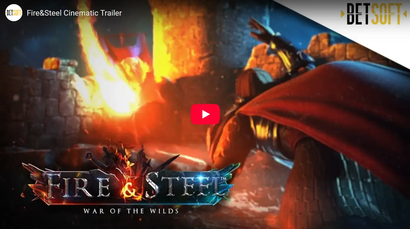 Fire & Steel – official game trailer by BetSoft Gaming