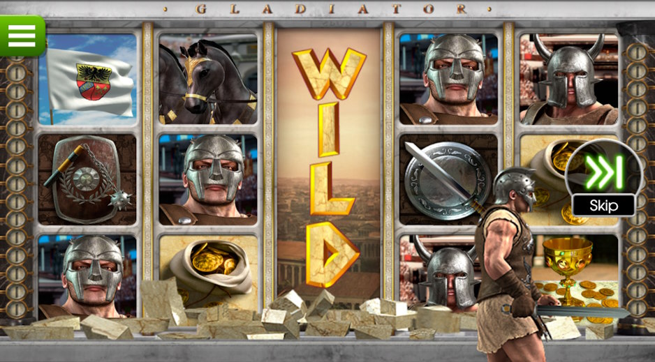Gladiator's Wild symbol Gladiator's Wild symbol