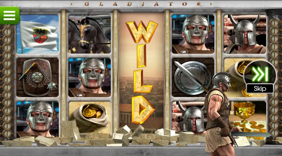 Gladiator's Wild symbol Gladiator's Wild symbol