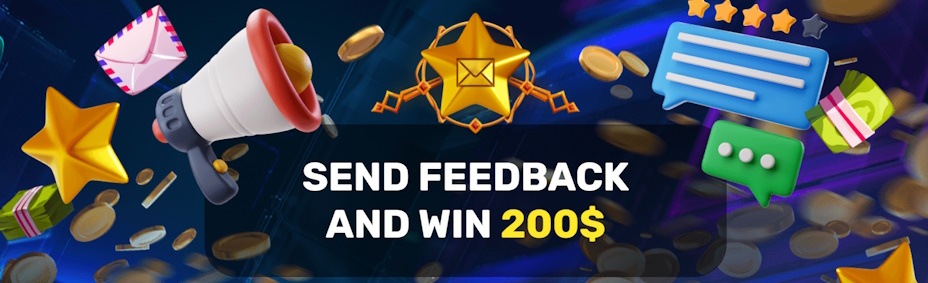 Special monthly $200 giveaway for feedback Special monthly $200 giveaway for feedback