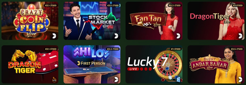 Live Сasino games Live Сasino games
